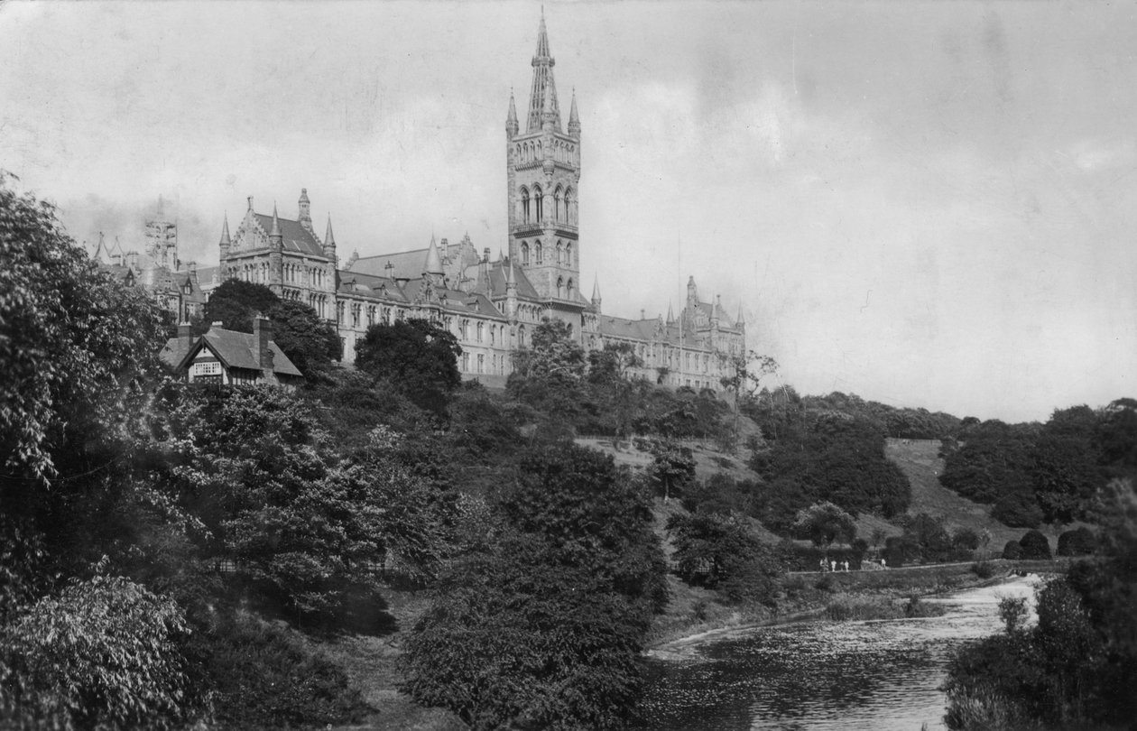 Glasgow University, Glasgow, 1900-luvun alku tekijältä Unbekannt