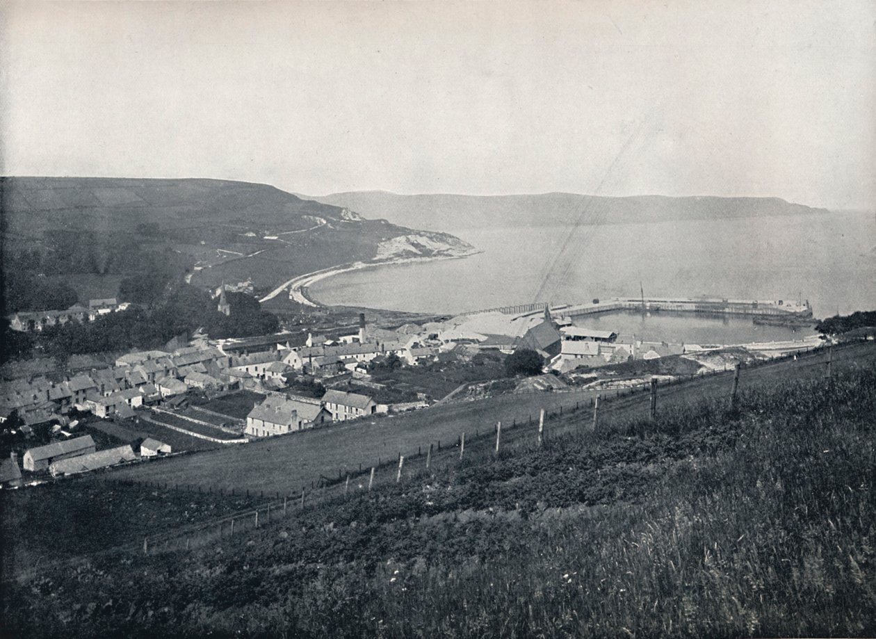 Glenarm - Kaupunki ja satama, 1895 tekijältä Unbekannt