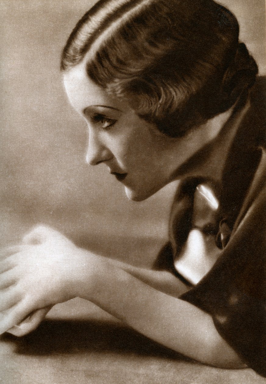 Gloria Swanson, yhdysvaltalainen näyttelijä, 1933 tekijältä Unbekannt