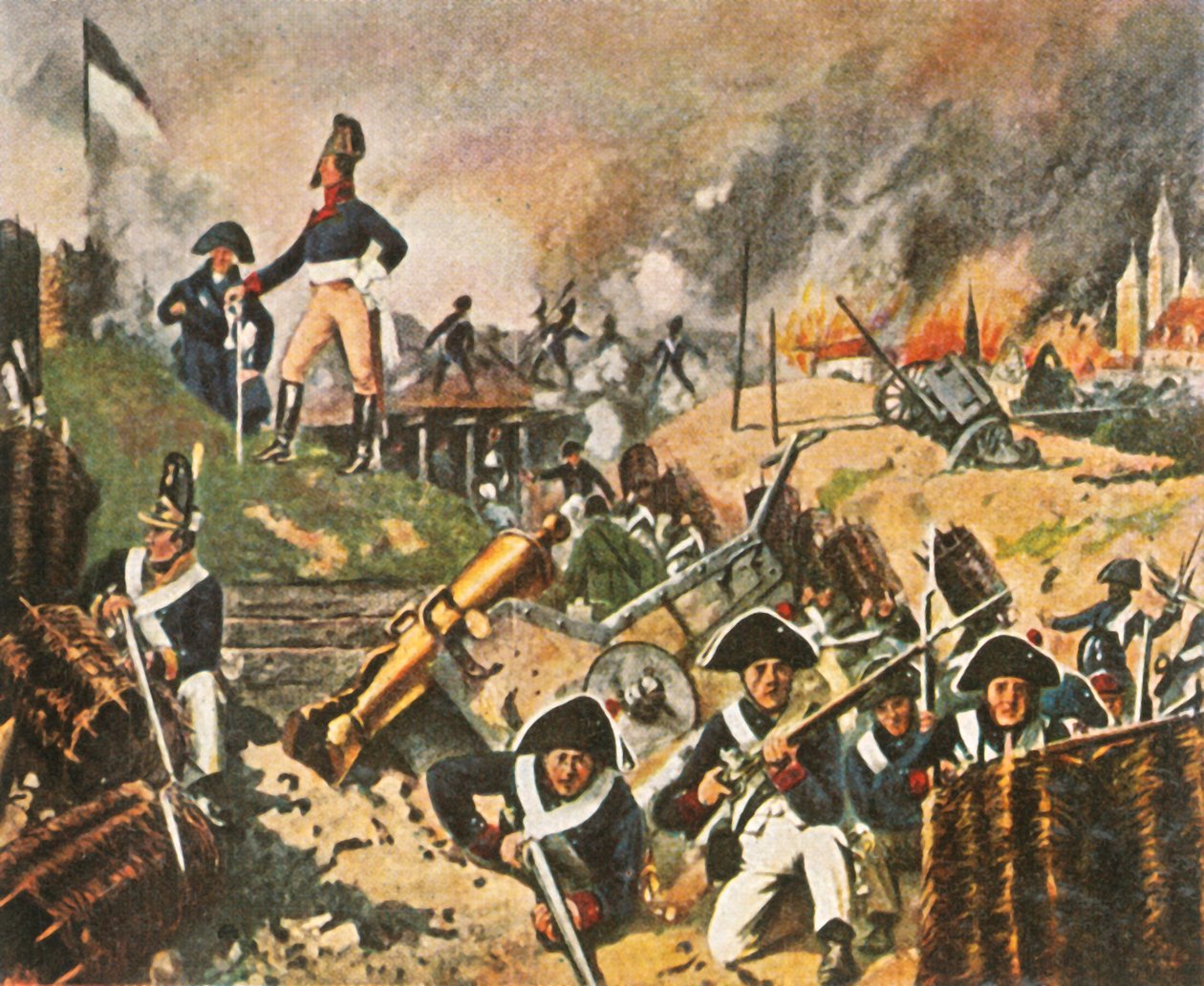 Gneisenau ja Nettelbeck Kolbergin valleilla, 1807, 1936. tekijältä Unbekannt