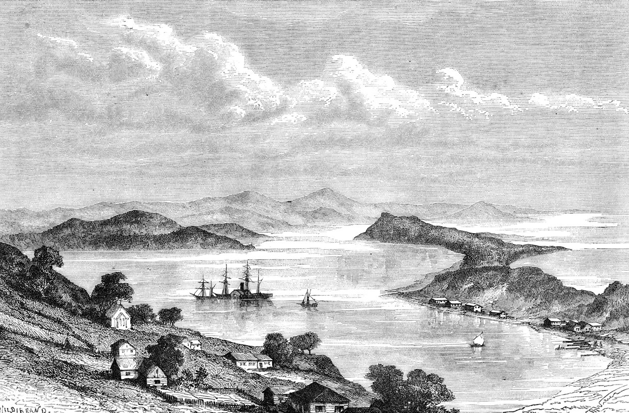 Golden Horn Bay, Venäjä, 1895 tekijältä Unbekannt