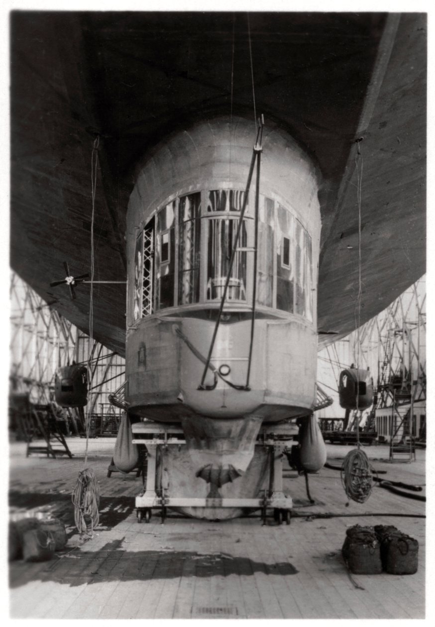 Zeppelin-ilmalaivan gondoli, Bodenjärvi, Saksa, c1909-1933 1933 tekijältä Unbekannt