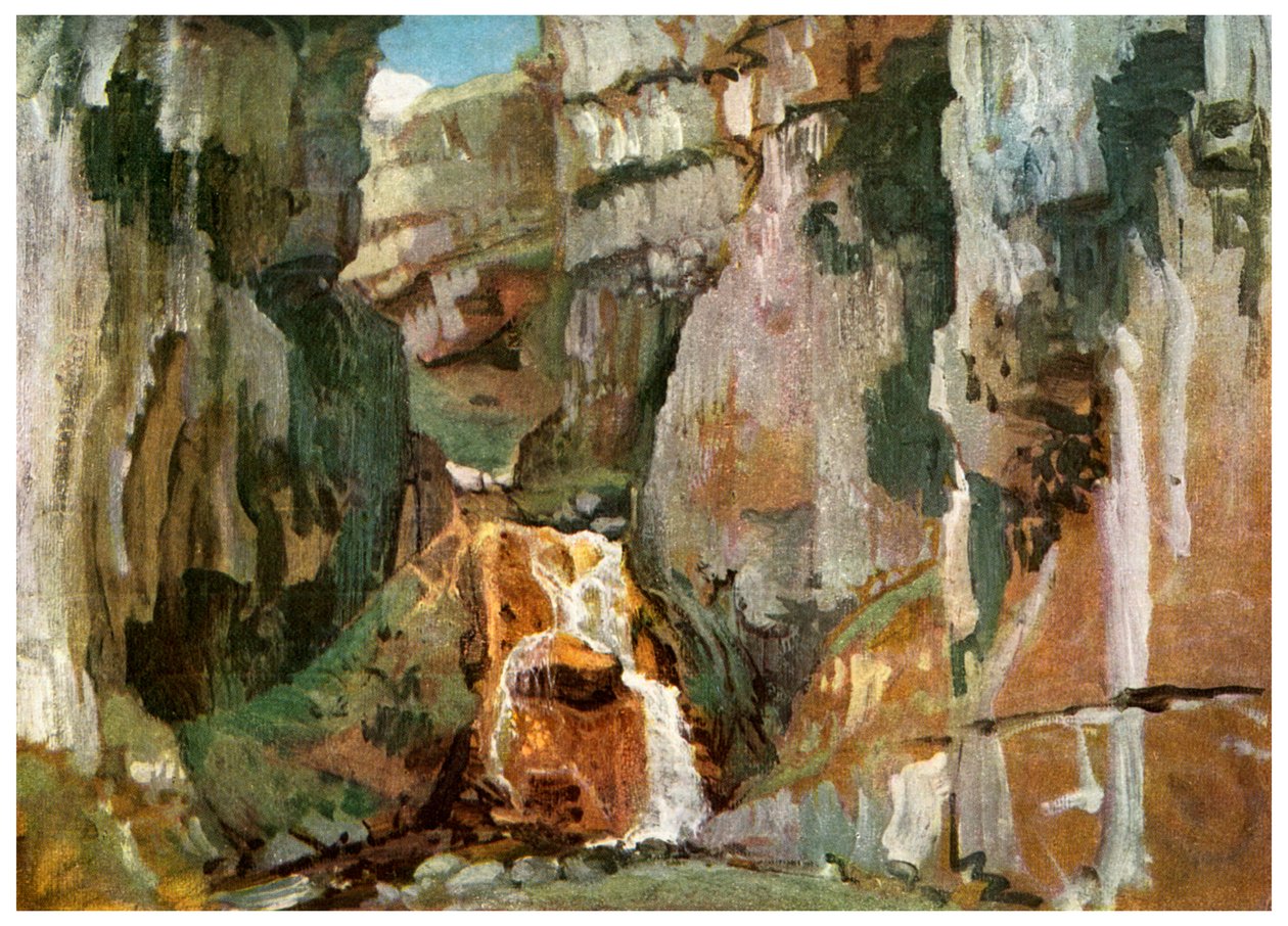 Gordale Scar, West Yorkshire, 1811 1956 tekijältä Unbekannt