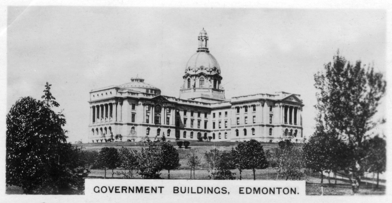 Hallituksen rakennukset, Edmonton, Alberta, Kanada, 1920-luku tekijältä Unbekannt
