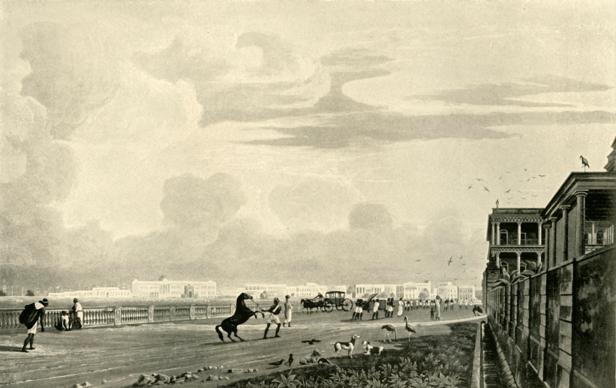 Hallituksen talo, Chowringheestä, 1820, 1925. tekijältä Unbekannt