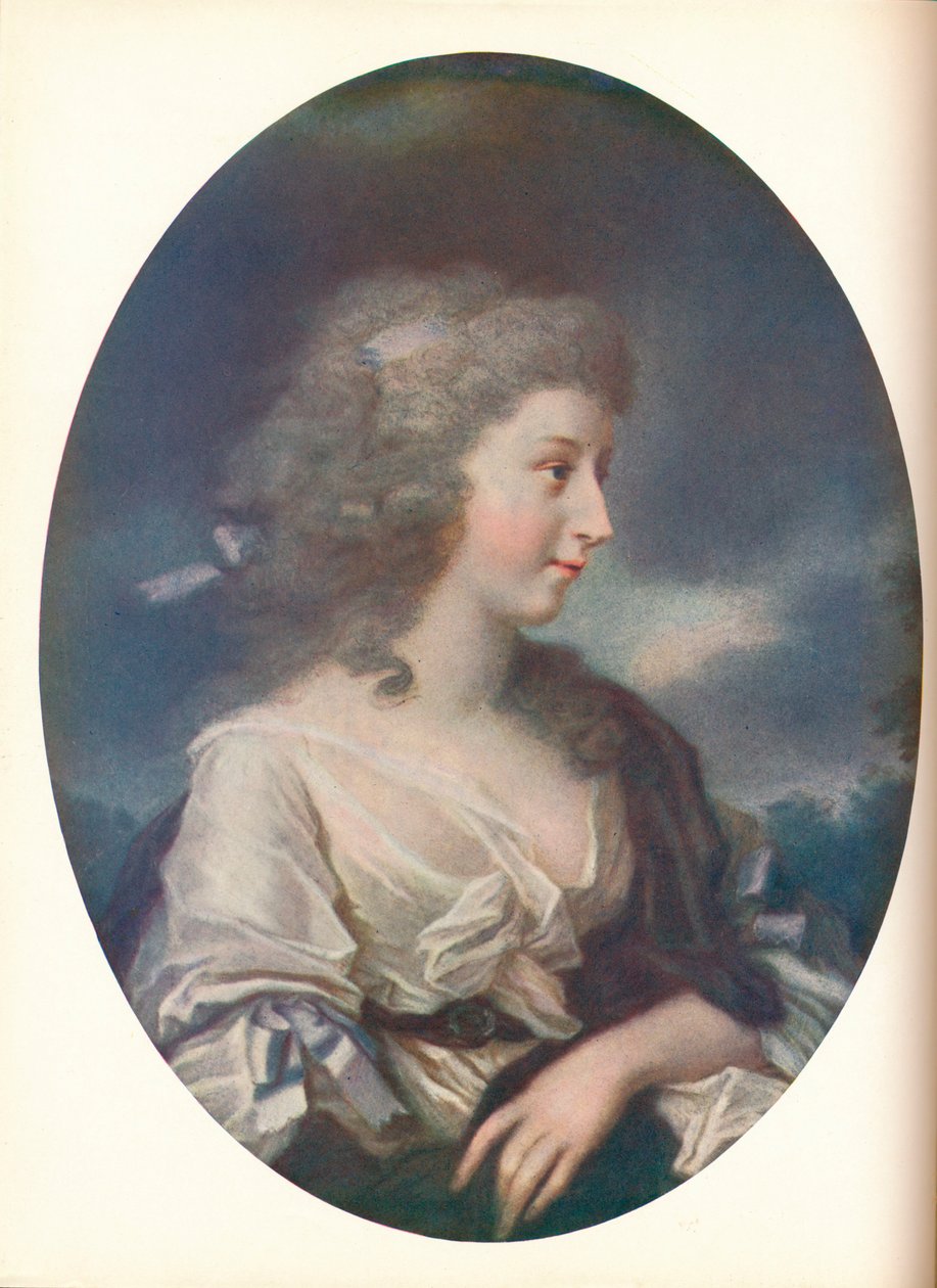 Grace Dalrymple Elliott 1758-1823 oli skotlantilainen seuralainen ja kurtisaani, 1906 tekijältä Unbekannt