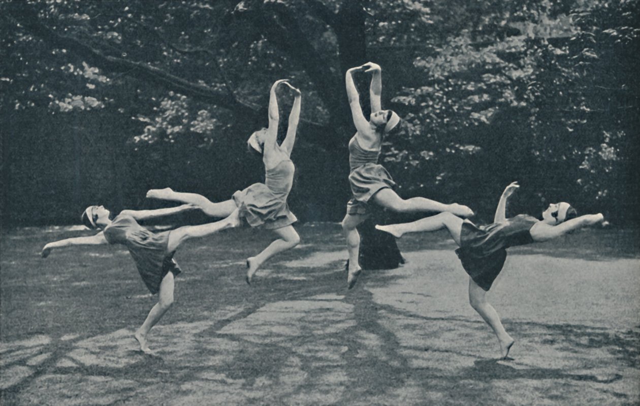 Grace ja animaatio uudessa klassisessa ja venäläisessä tanssissa, c1935 tekijältä Unbekannt