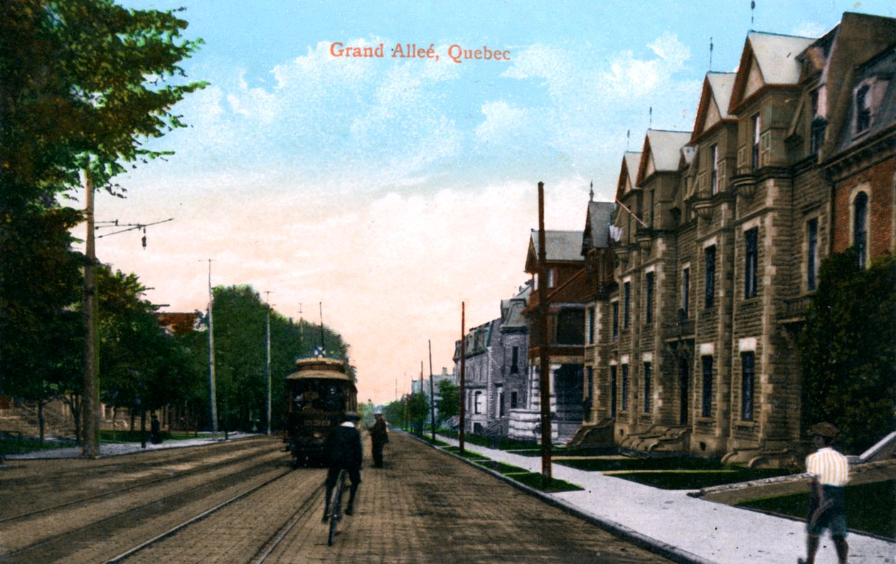 Grand Allee, Quebec, 1900-luku tekijältä Unbekannt