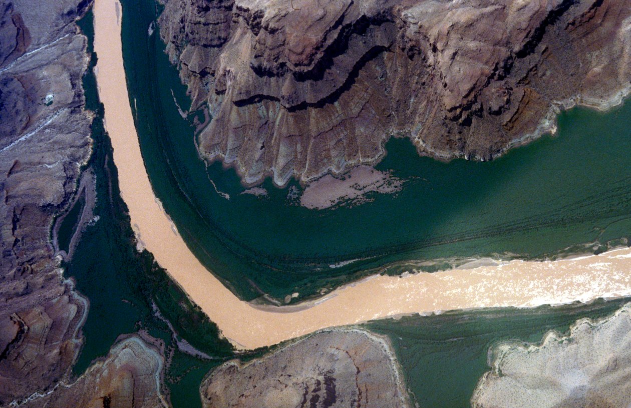 Grand Canyon Colorado-joen kanssa, Arizona, USA tekijältä Unbekannt
