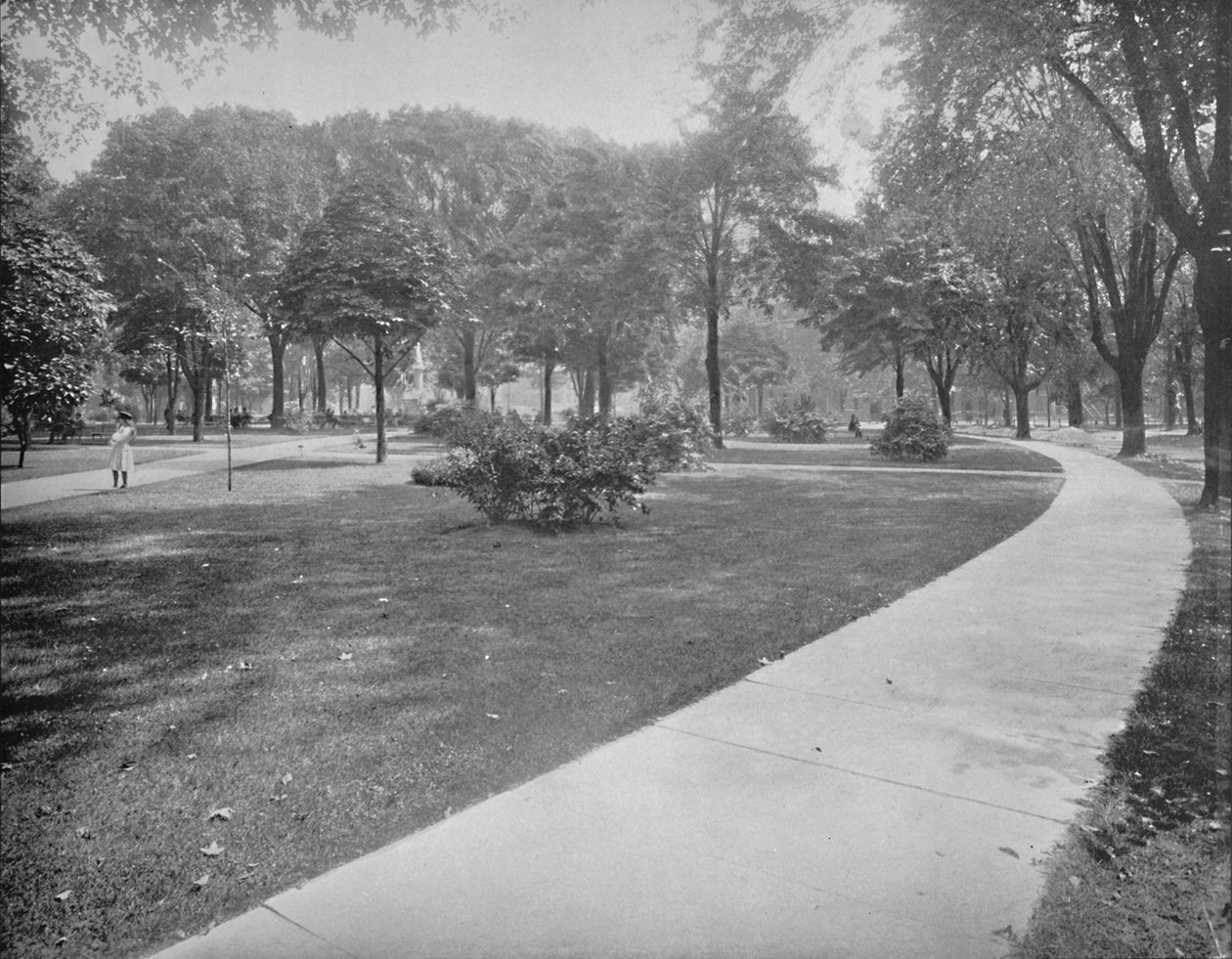 Grand Circus Park, Detroit, Michigan, 1897. tekijältä Unbekannt