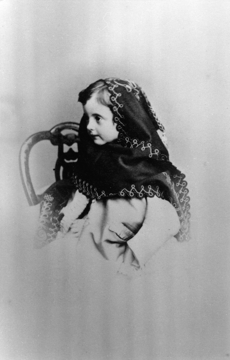 Venäjän suurherttuatar Anastasia Mihailovna, 1865 tekijältä Unbekannt
