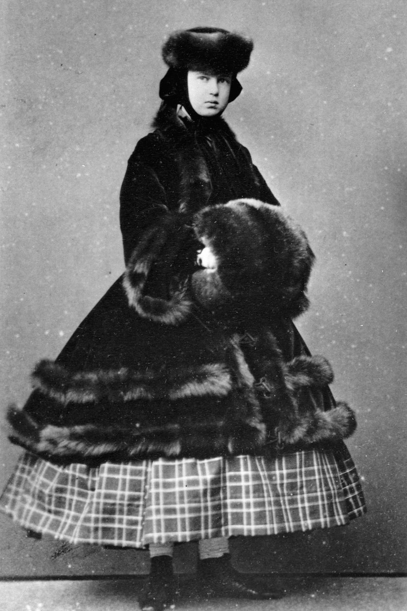 Venäjän suurherttuatar Maria Aleksandrovna, 1861-1865 tekijältä Unbekannt