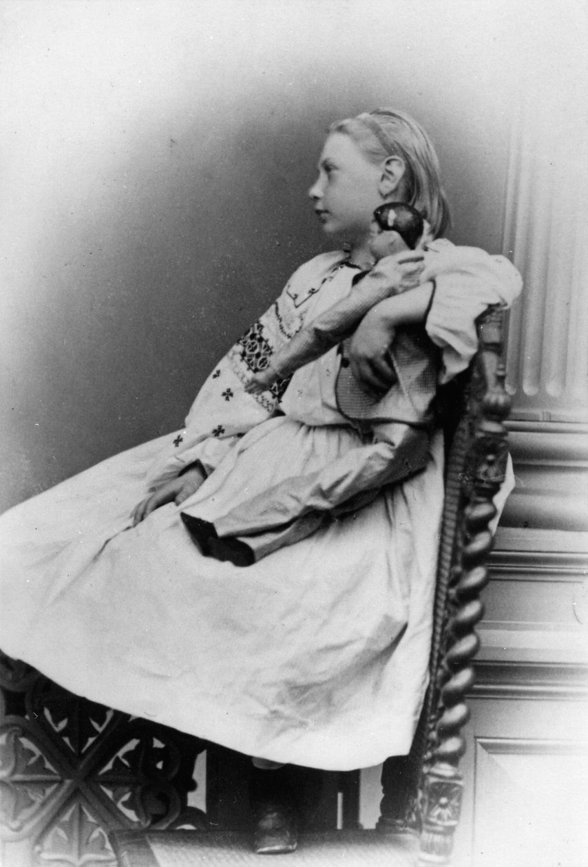 Venäjän suurherttuatar Vera Constantinovna, c1861-c1865 tekijältä Unbekannt
