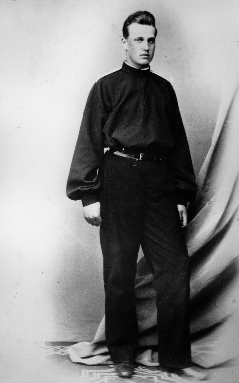 Venäjän suurruhtinas Aleksei Aleksandrovitš, 1866-1870 tekijältä Unbekannt