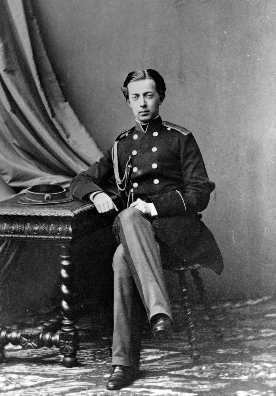 Venäjän suurruhtinas Nikolai Aleksandrovitš, 1862 tekijältä Unbekannt