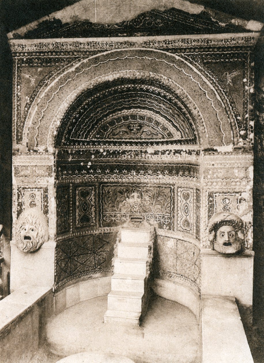 Grande Fontana, Pompei, Italia, 1900-luku tekijältä Unbekannt