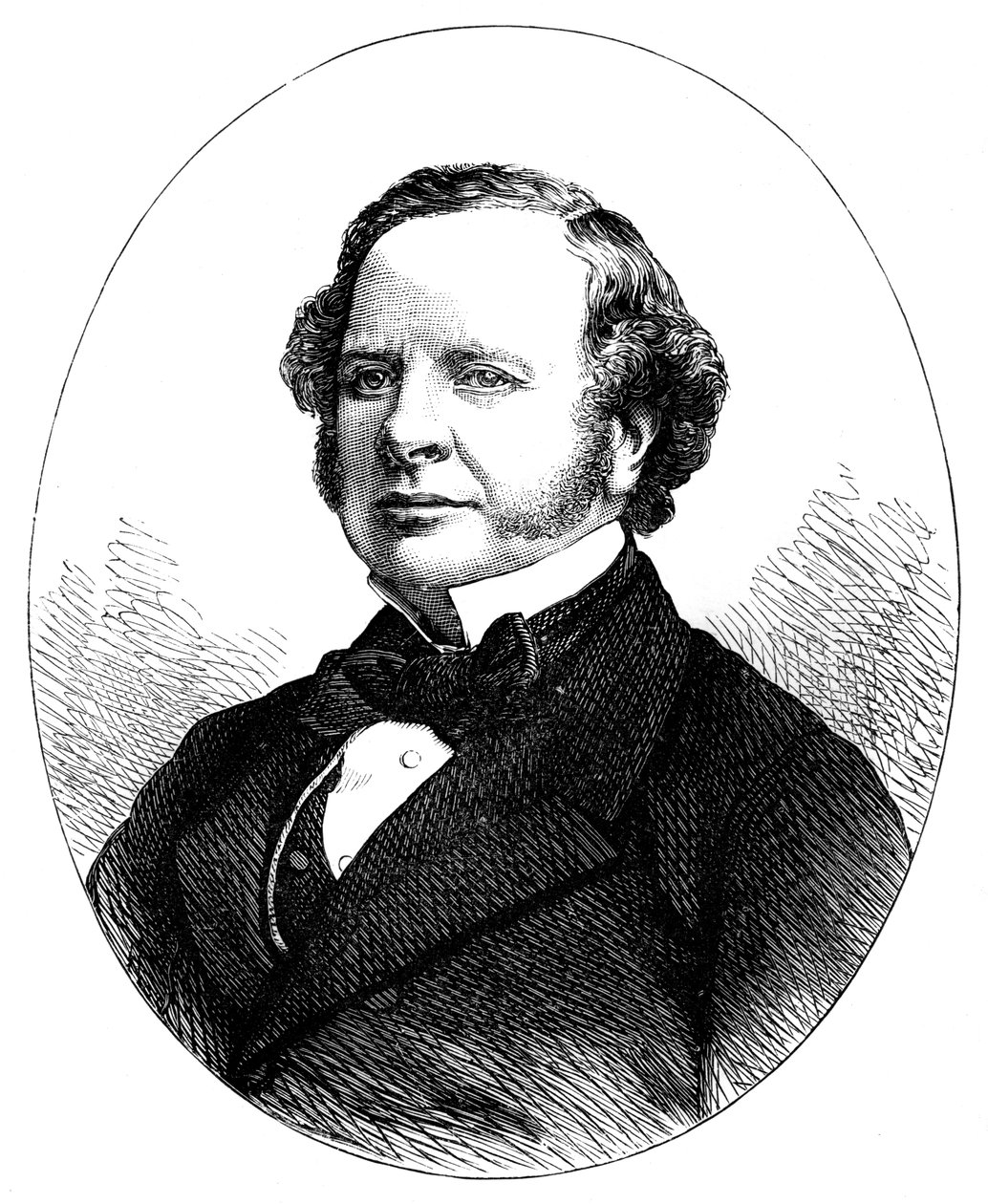 Granville George Leveson-Gower, 2. Earl Granville 1815-1891, brittiläinen poliitikko tekijältä Unbekannt