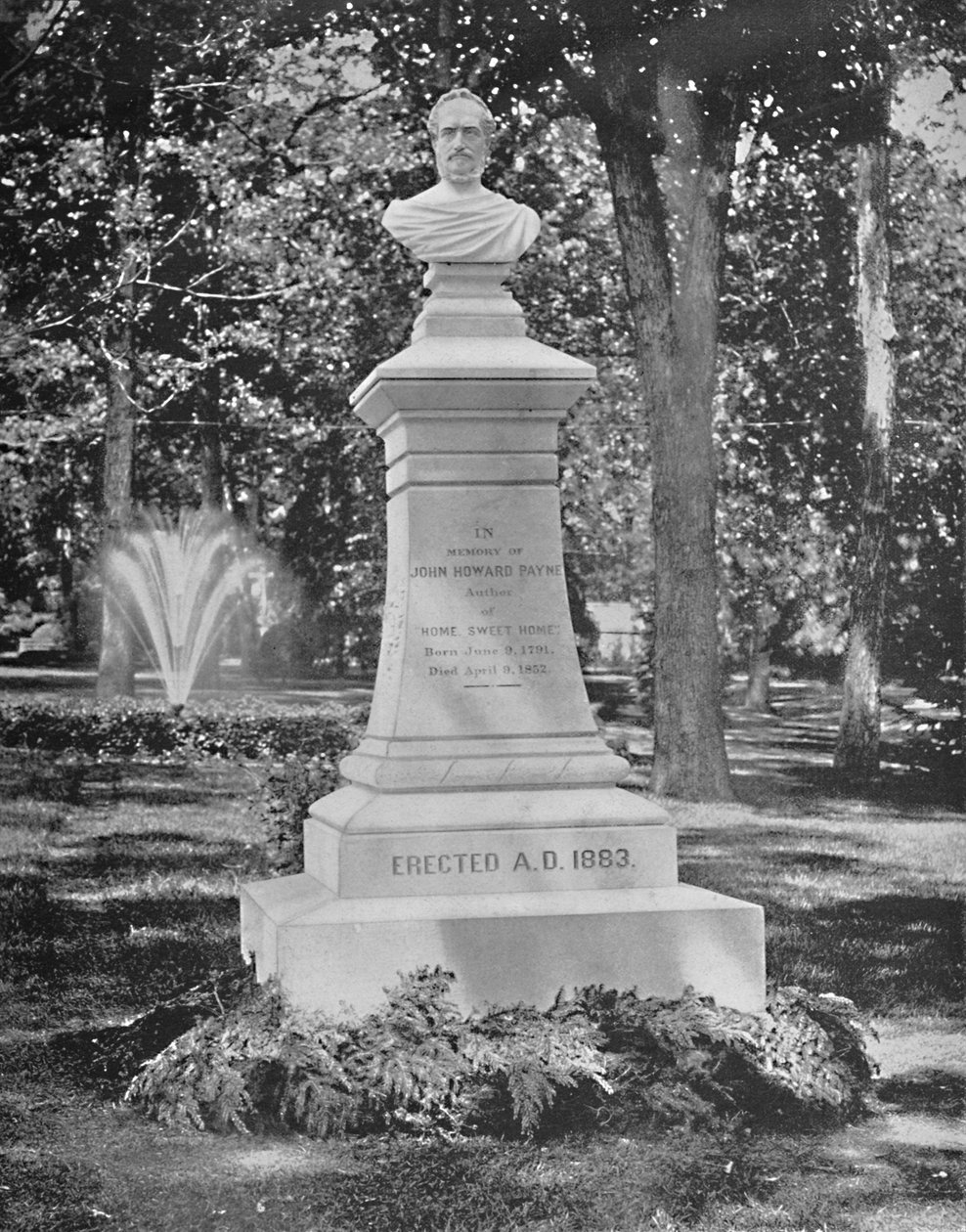 J. Howard Paynen hauta, Georgetown, D.C., n. 1897. tekijältä Unbekannt