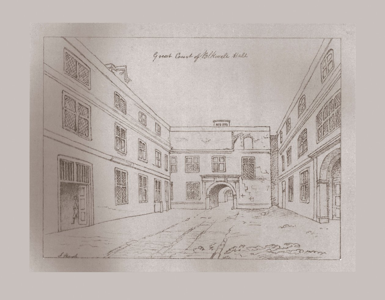Blackwell Hallin suuri tuomioistuin, 1886 tekijältä Unbekannt