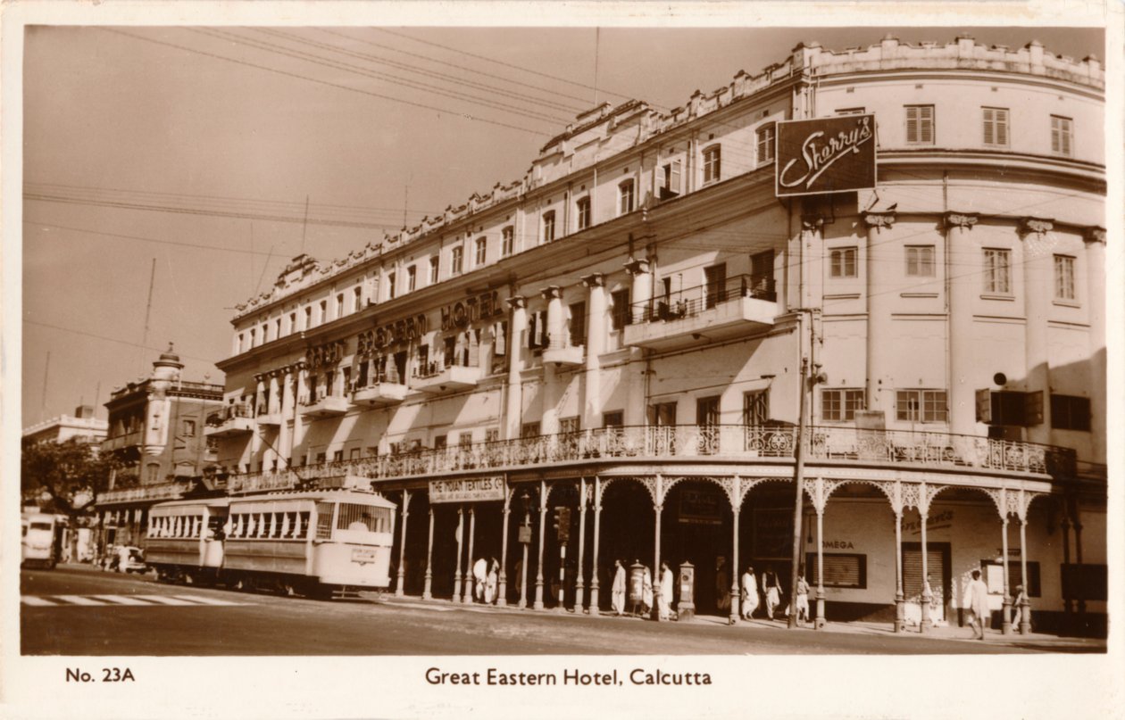 Great Eastern Hotel, Kalkutta, vuodelta 1920 tekijältä Unbekannt