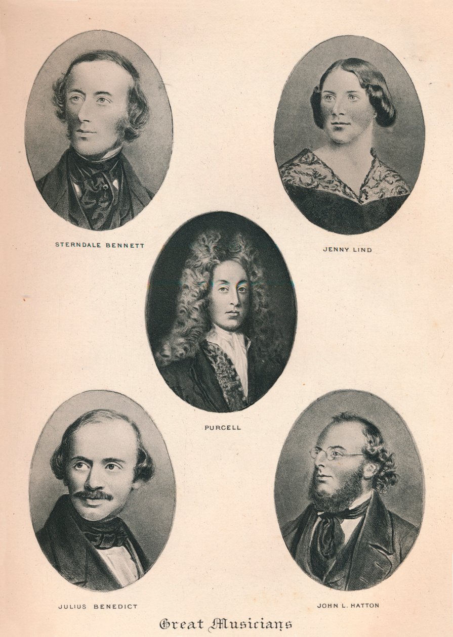 Suuret muusikot - Levy V, 1895 tekijältä Unbekannt