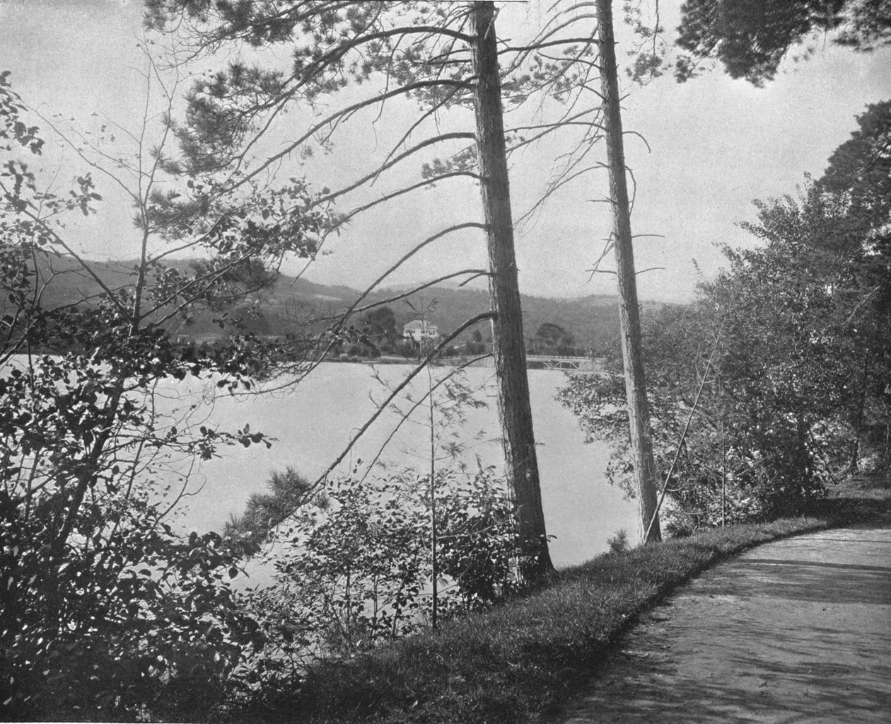 Green Island, Lake George, New Yorkin osavaltio, Yhdysvallat, 1900. tekijältä Unbekannt