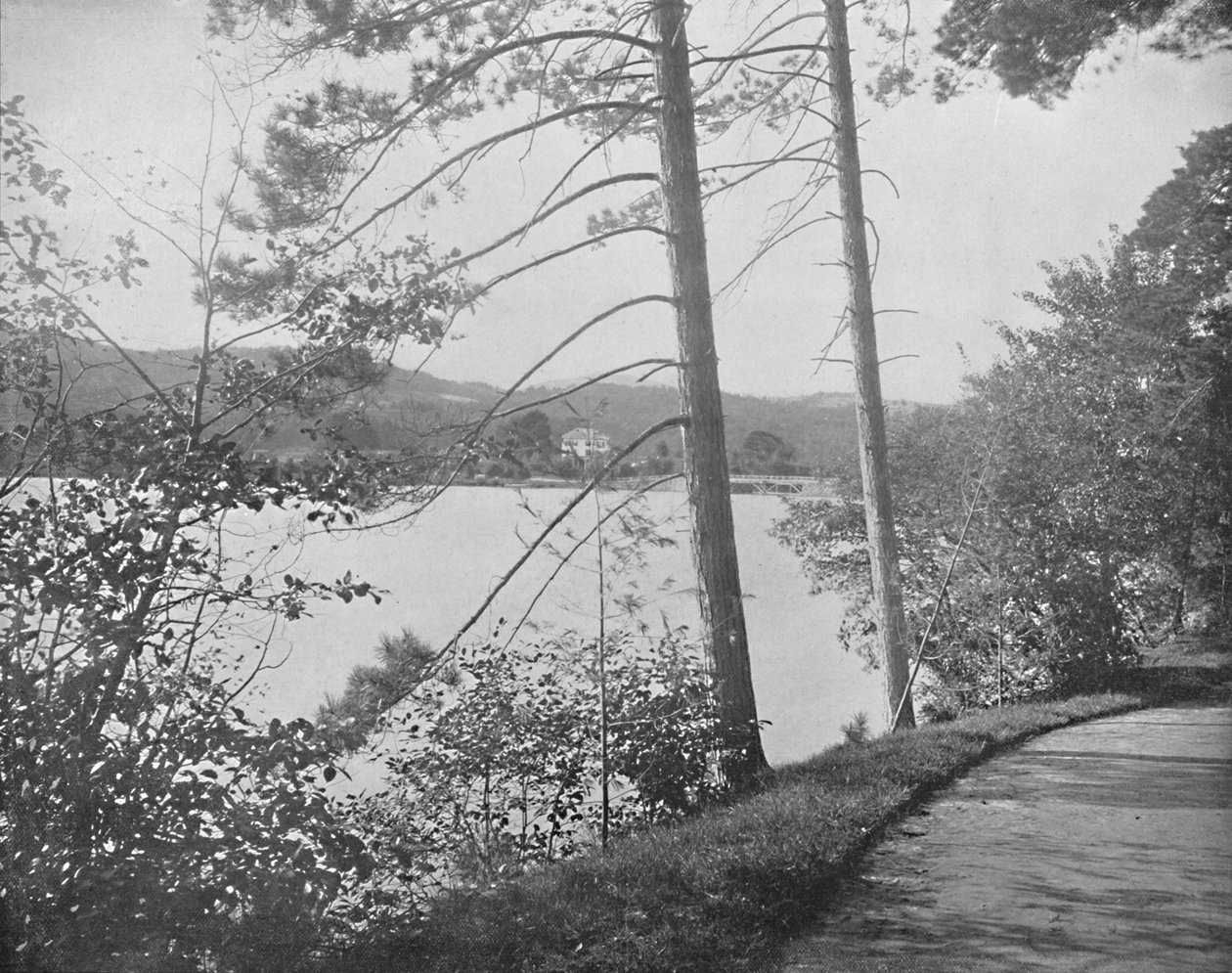 Green Island, Lake George, New York, 1897. tekijältä Unbekannt