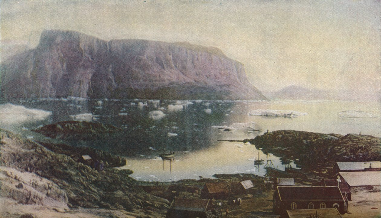 Grönlanti, 1930-luku tekijältä Unbekannt