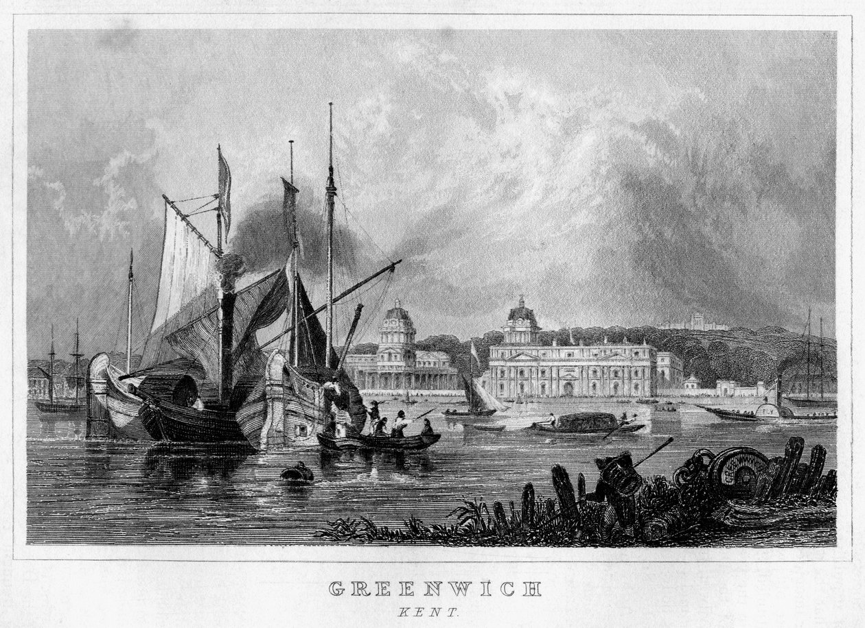 Greenwich, Lontoo, 1800-luku tekijältä Unbekannt
