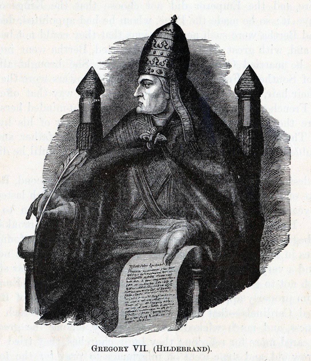 Gregory VII Hildebrand, 1882 tekijältä Unbekannt