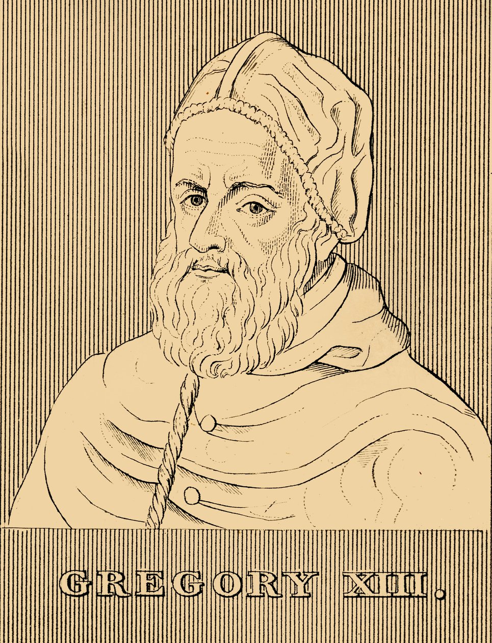 Gregorius XIII, 1502-1585, 1830. tekijältä Unbekannt