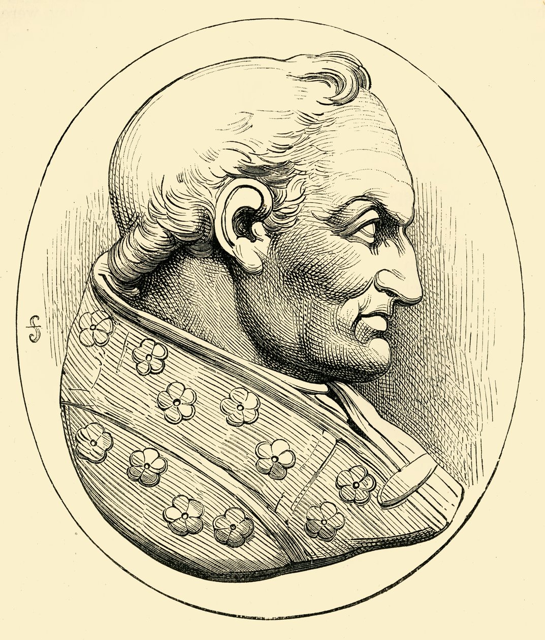 Gregorius Suuri, c540-604, 1890. tekijältä Unbekannt