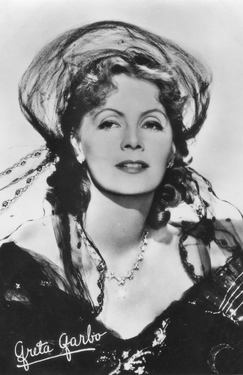 Greta Garbo 1905-1990, 1930-luku. ruotsalainen elokuvanäyttelijä tekijältä Unbekannt