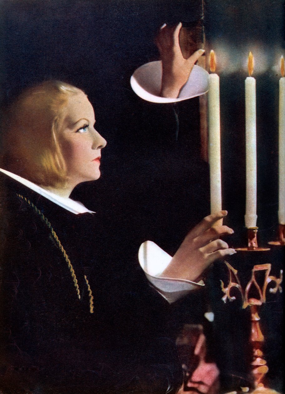 Greta Garbo, ruotsalainen näyttelijä, 1934-1935 tekijältä Unbekannt