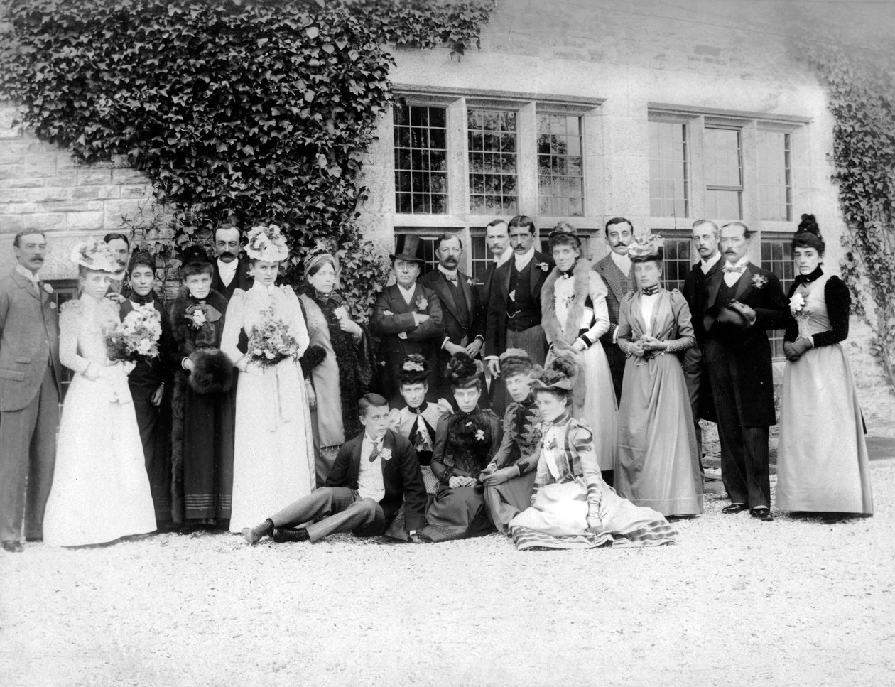 Ryhmäkuva, c1882 tekijältä Unbekannt