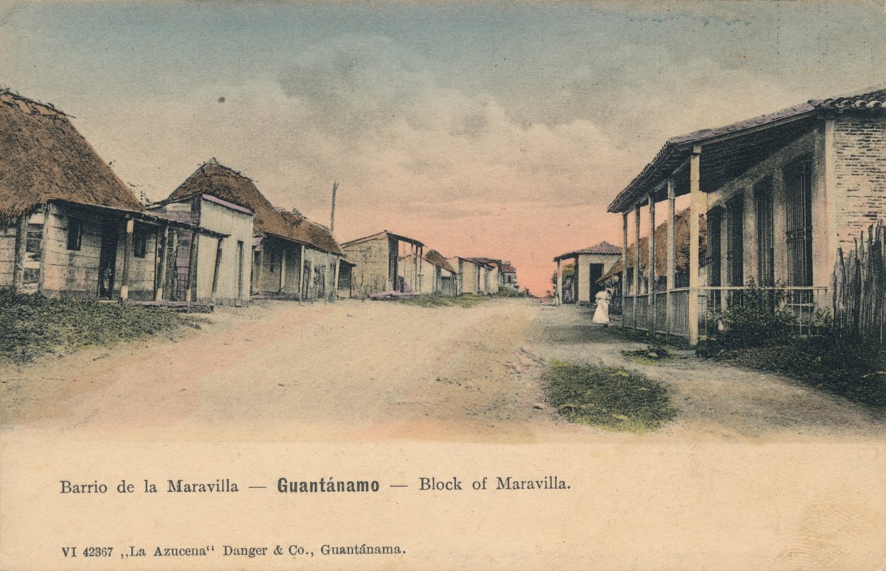 Guantanamo - Maravillan kortteli, vuodelta 1910 tekijältä Unbekannt