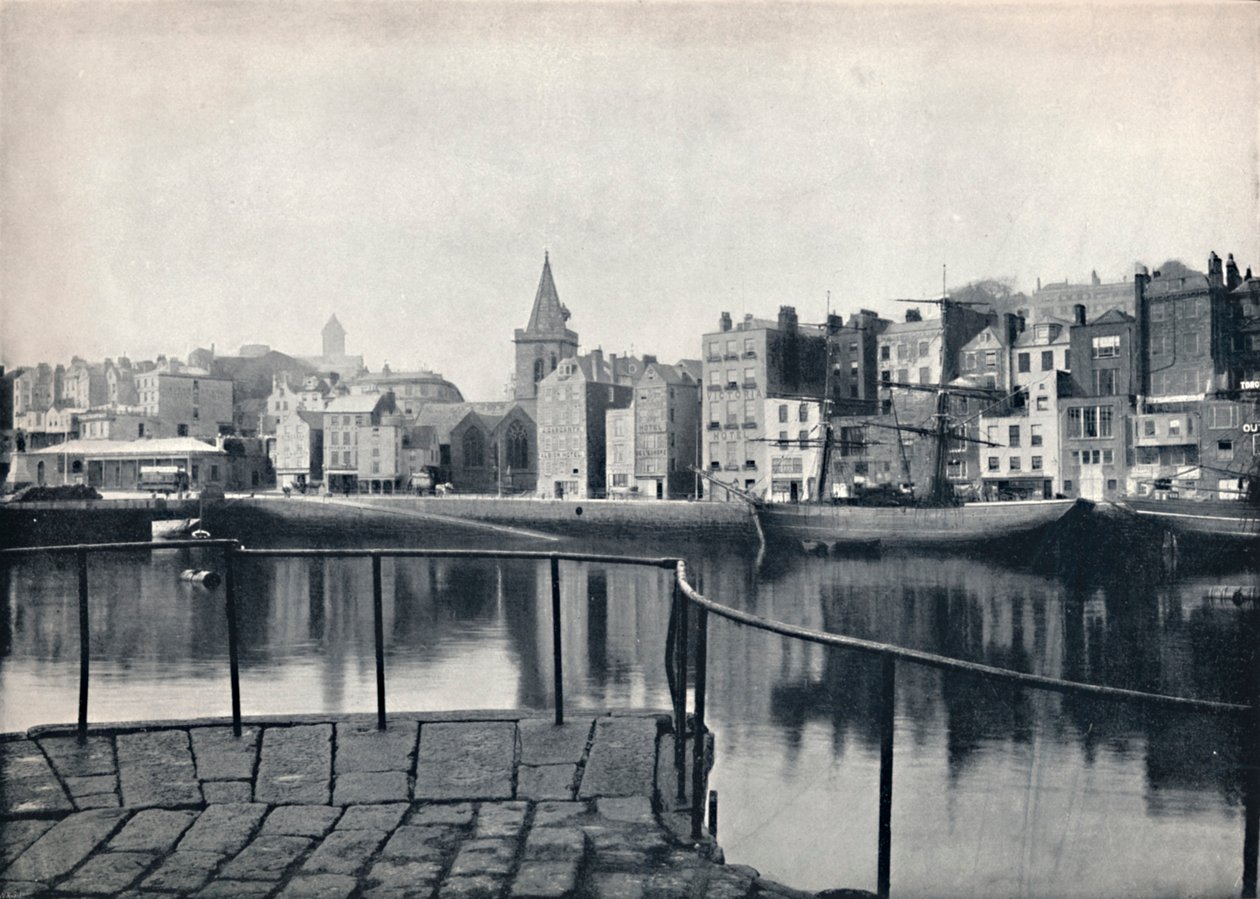 Guernsey - Vanha satama, 1895 tekijältä Unbekannt