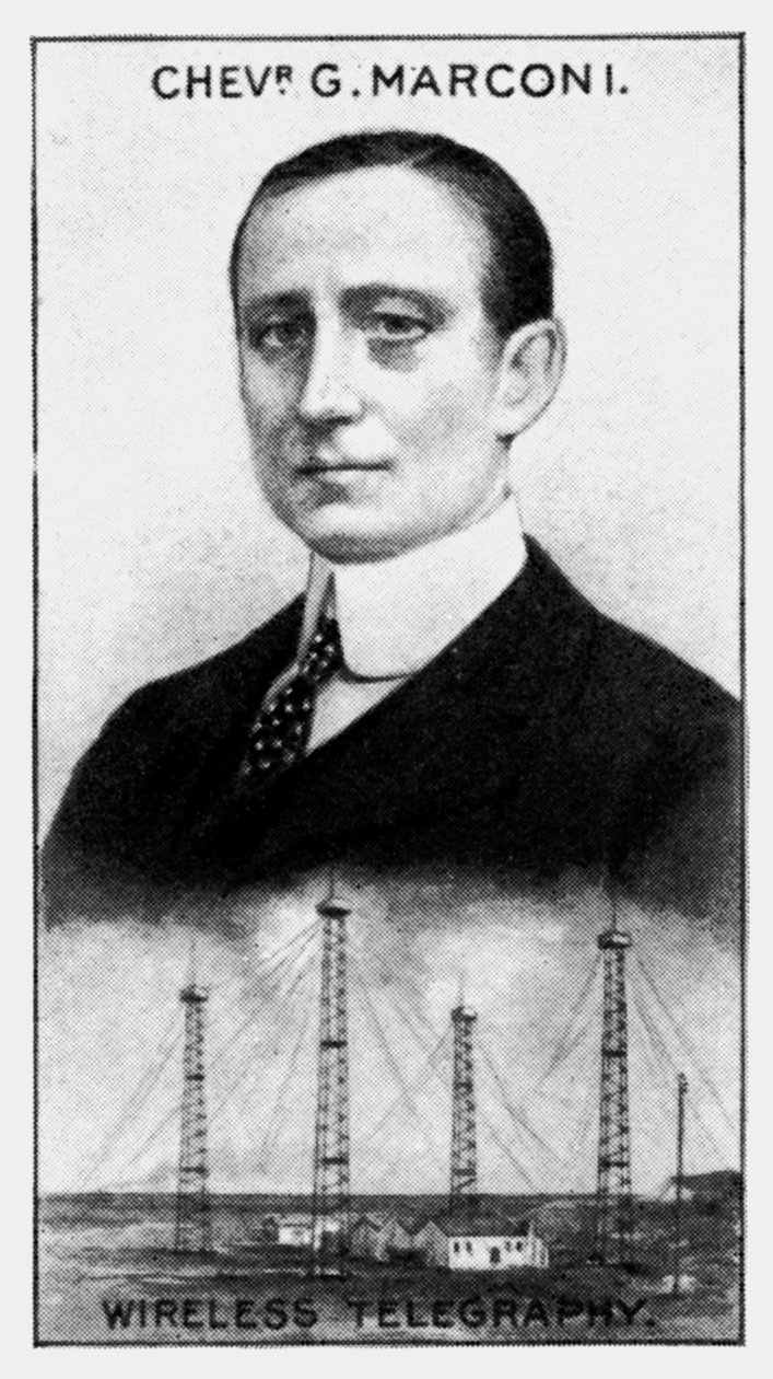 Guglielmo Marchese Marconi, italialainen sähköinsinööri, s. 1924 tekijältä Unbekannt