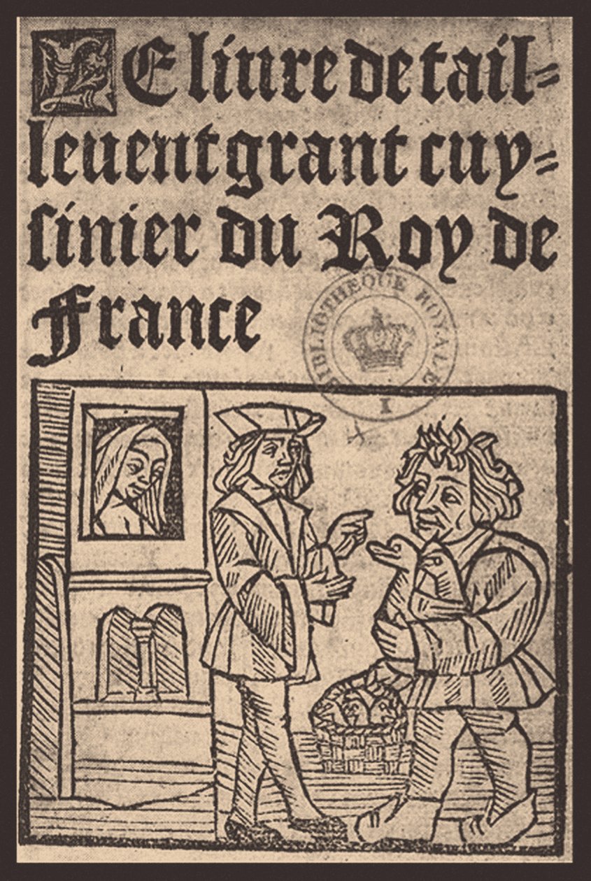 Guillaume Tirel, dit Taillevent Le Viandier, 1500-luku tekijältä Unbekannt