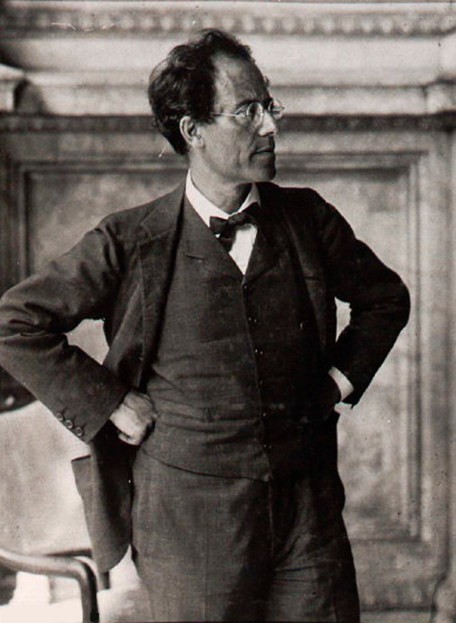 Gustav Mahler, itävaltalainen säveltäjä ja kapellimestari, 1900-luku tekijältä Unbekannt