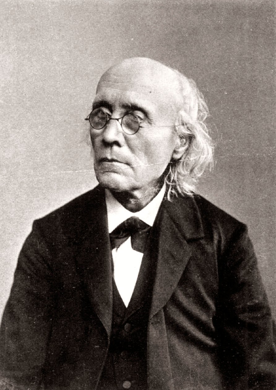Gustav Theodor Fechner, saksalainen kokeellinen psykologi, c1883-c1884 tekijältä Unbekannt