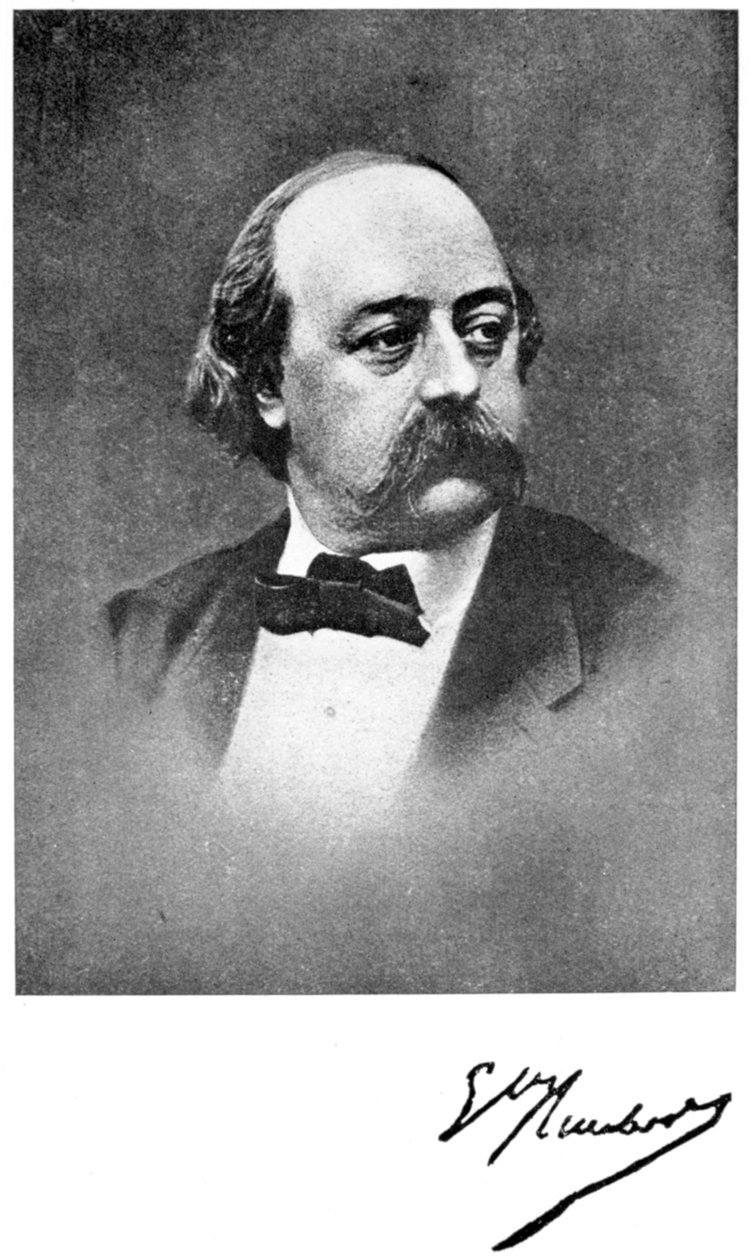 Gustave Flaubert, ranskalainen kirjailija, 1800-luku tekijältä Unbekannt