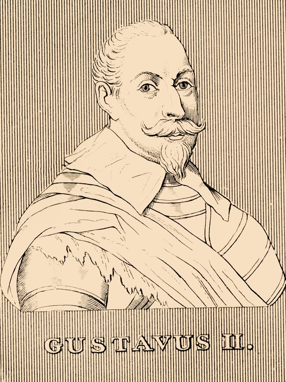 Kustaa II, 1594-1632, 1830. tekijältä Unbekannt