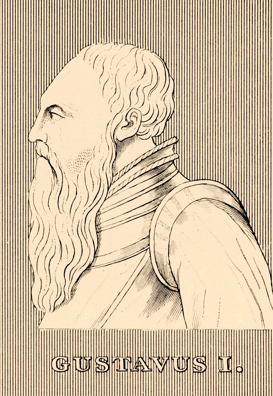 Kustaa I, 1496-1560, 1830. tekijältä Unbekannt