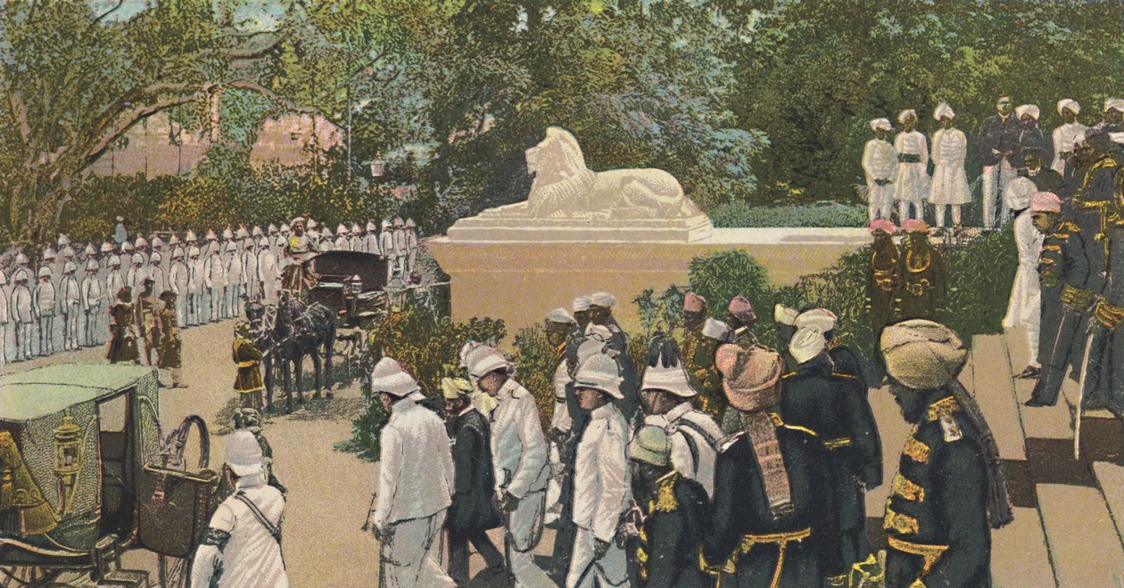 H.H. The Nizam Leaving The Residency, Hyderabad, c1900. tekijältä Unbekannt