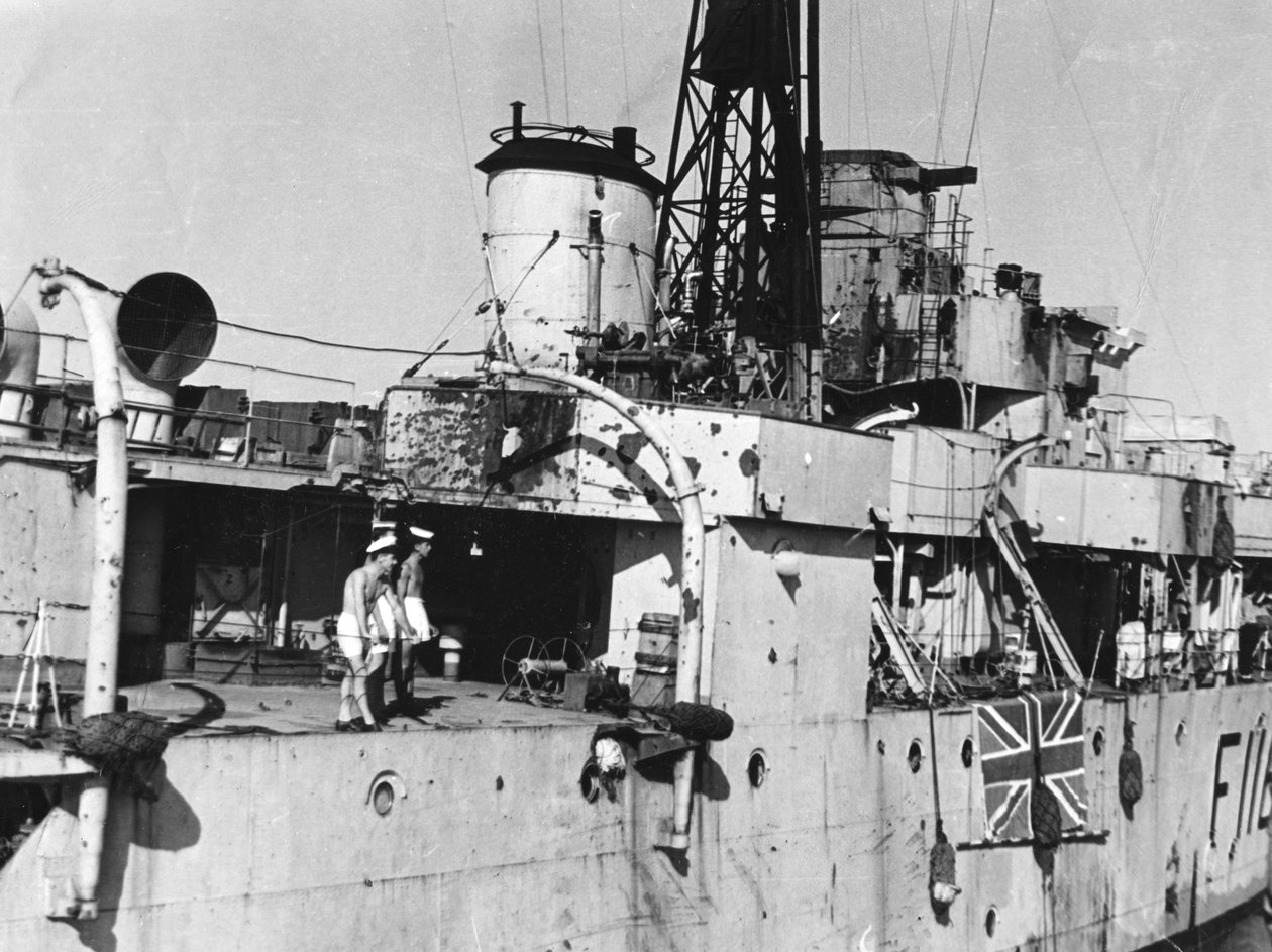 HMS Amethyst, Jangtse-joen toiminnan jälkeen, 20. huhtikuuta 1949 tekijältä Unbekannt