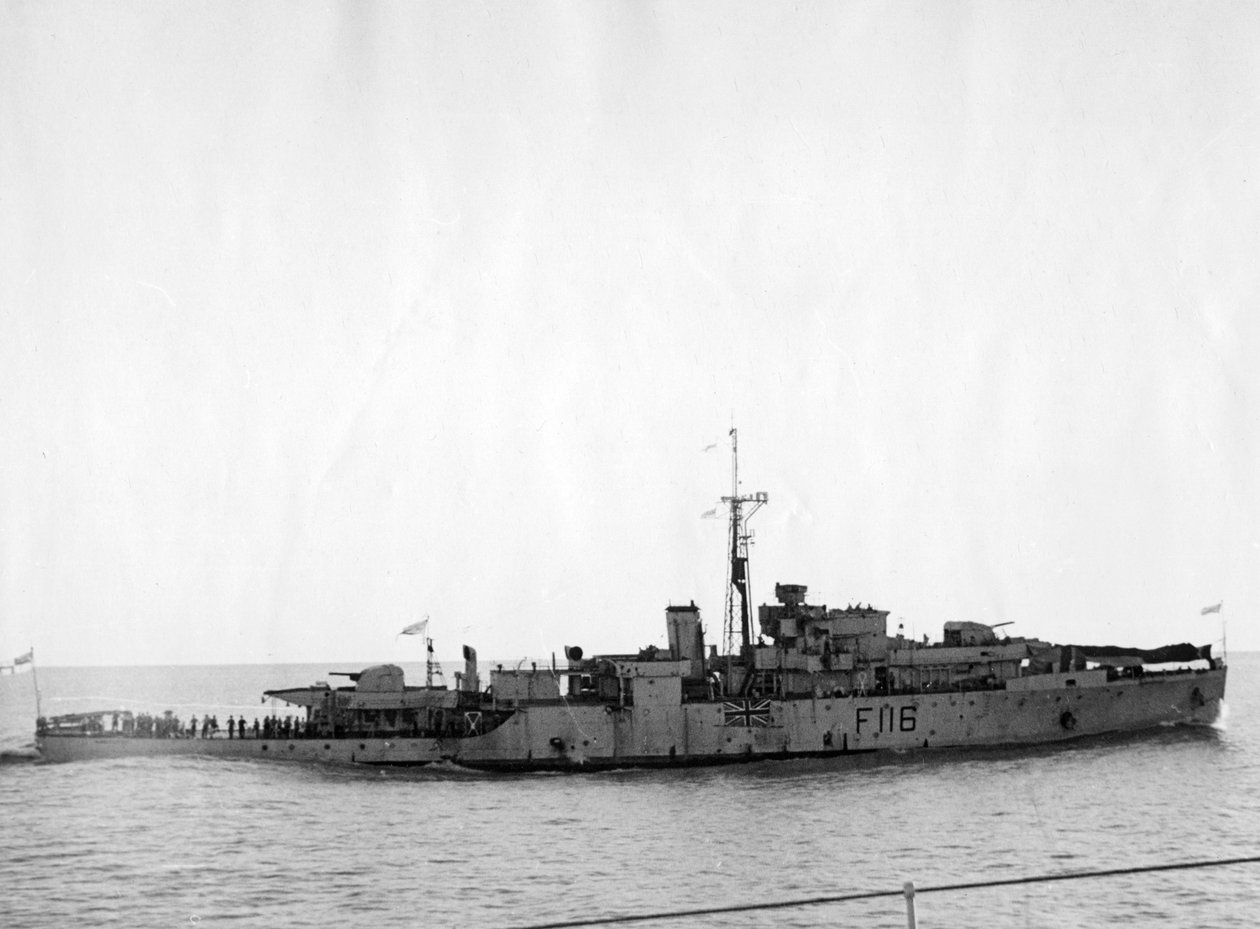 HMS Amethyst, Jangtse-joen toiminnan jälkeen, 20. huhtikuuta 1949 tekijältä Unbekannt