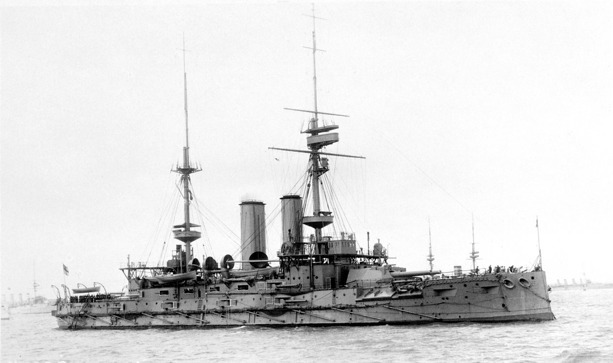 HMS Bulwark, brittiläinen taistelulaiva, 1899-1914 tekijältä Unbekannt