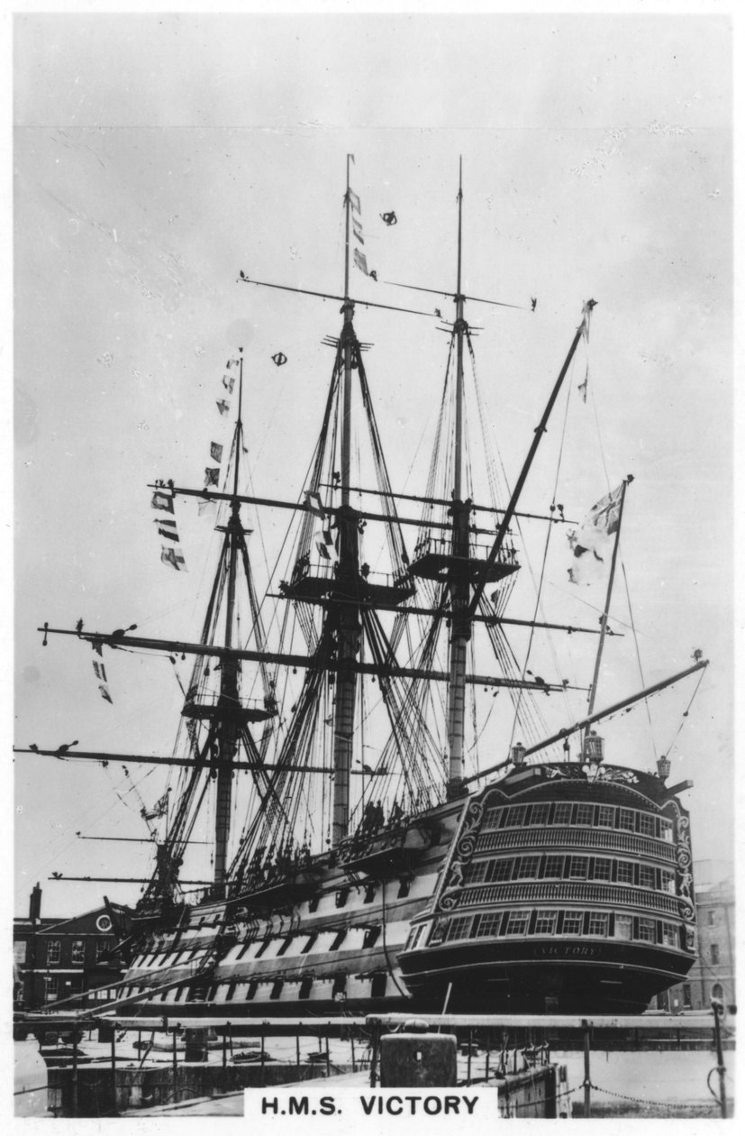 HMS Victory, Portsmouth, Hampshire, 1936 tekijältä Unbekannt