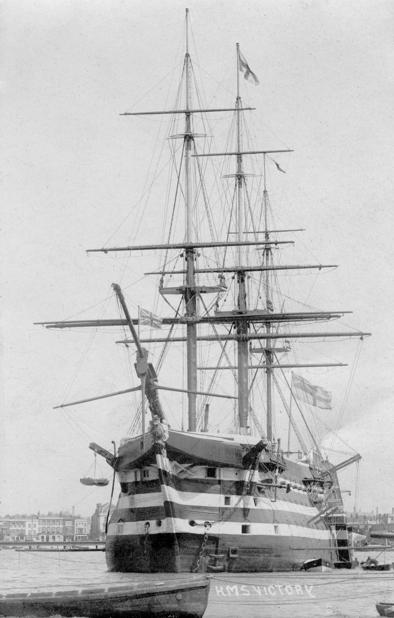 HMS Victory, Portsmouth, Hampshire, 1900-luku tekijältä Unbekannt